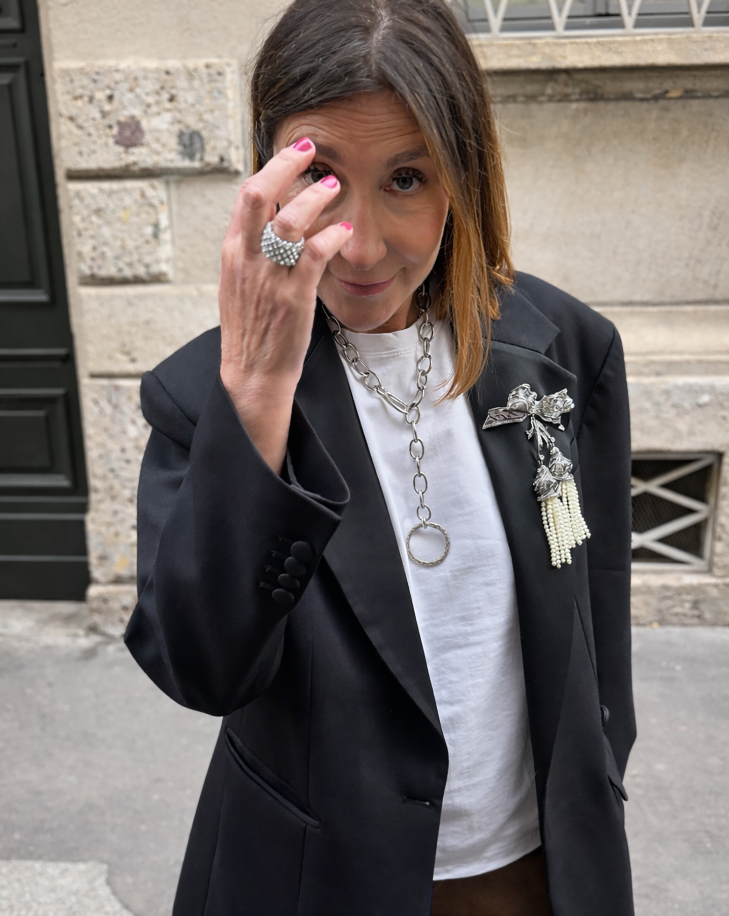 SPILLA FIOCCO RINASCIMENTALE