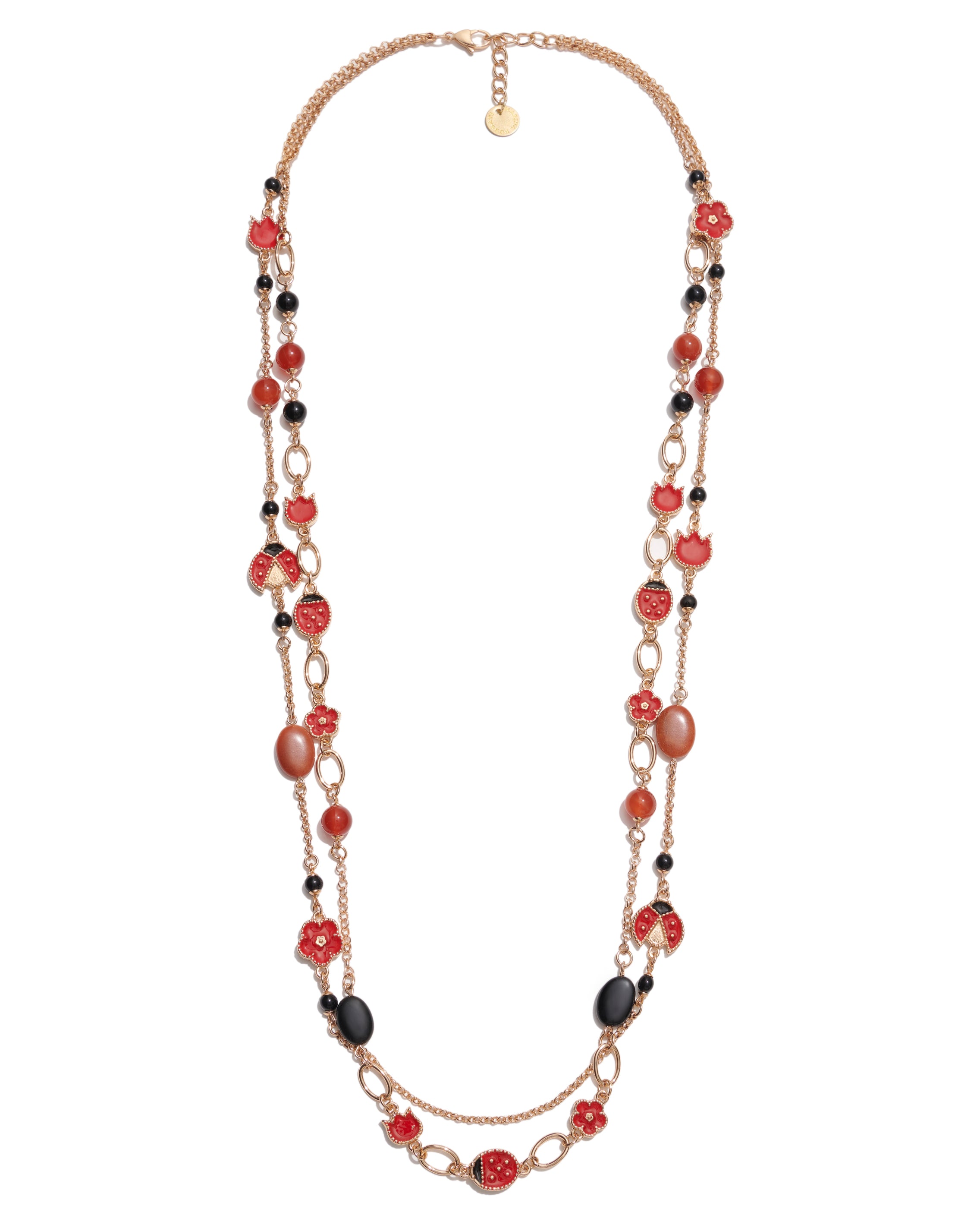 COLLANA LUCKY LADYBUG