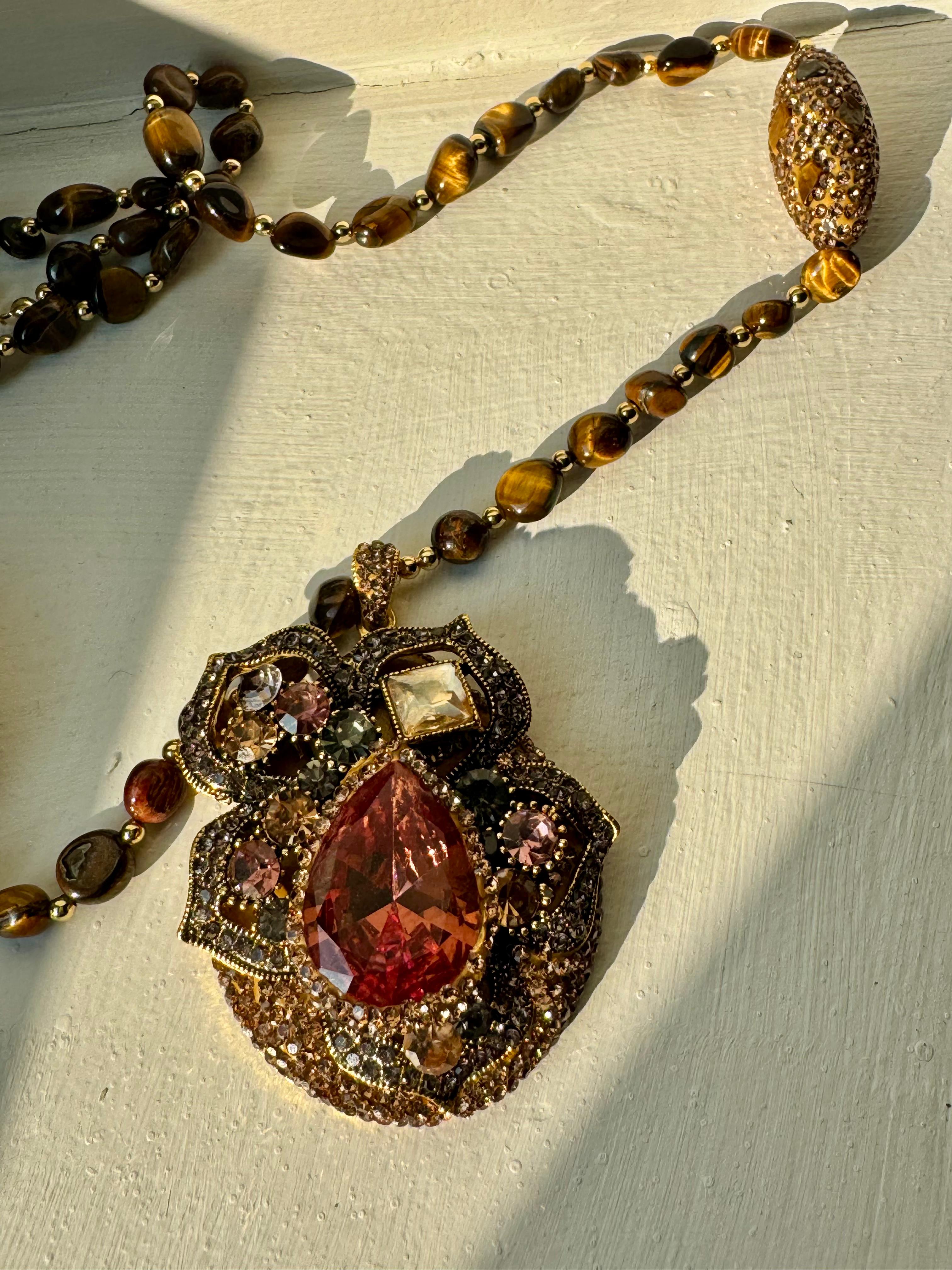COLLANA MARAJA' TOPAZ
