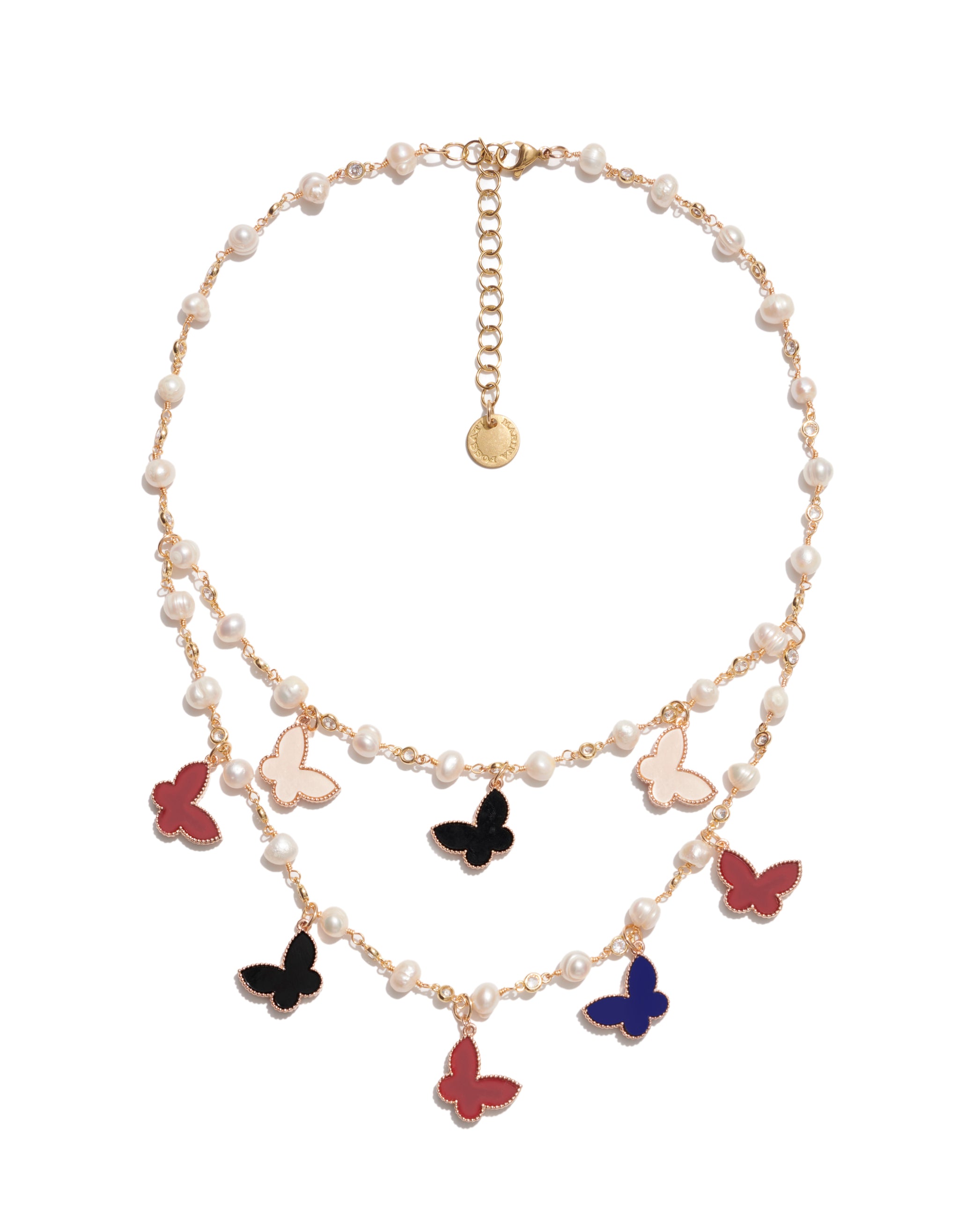 COLLANA PAPILLON SHORT