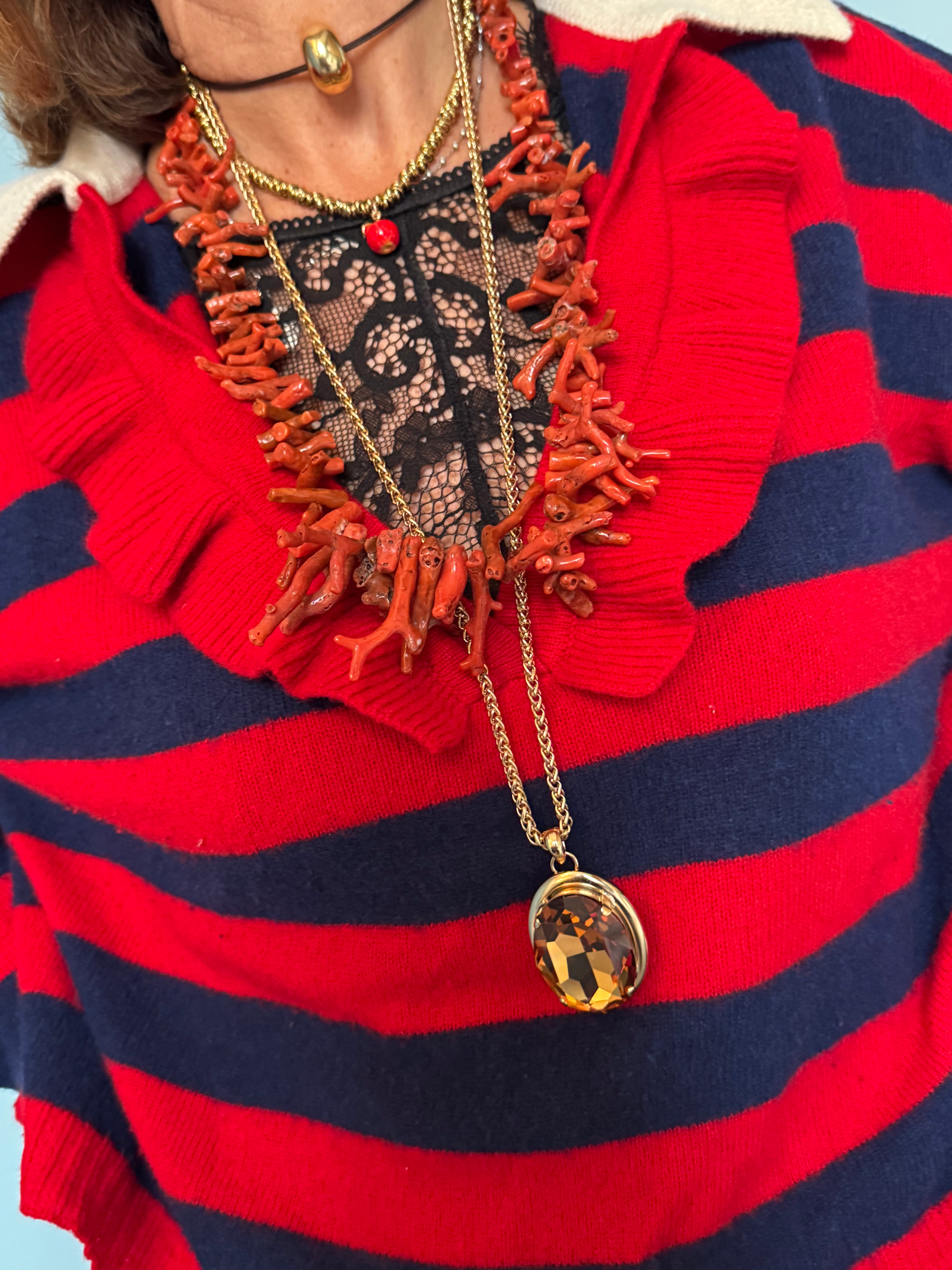 COLLANA LUNGA AUREA