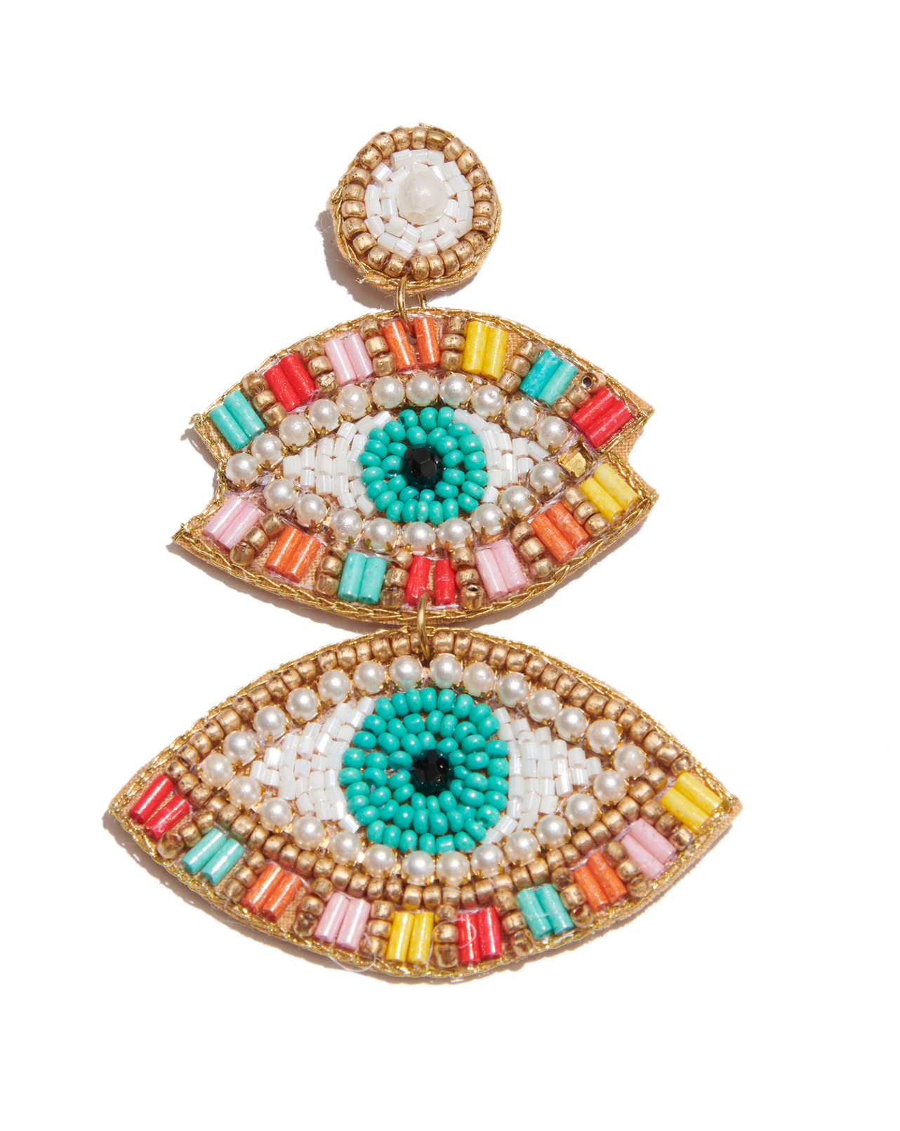 ORECCHINI EVIL EYE RAINBOW