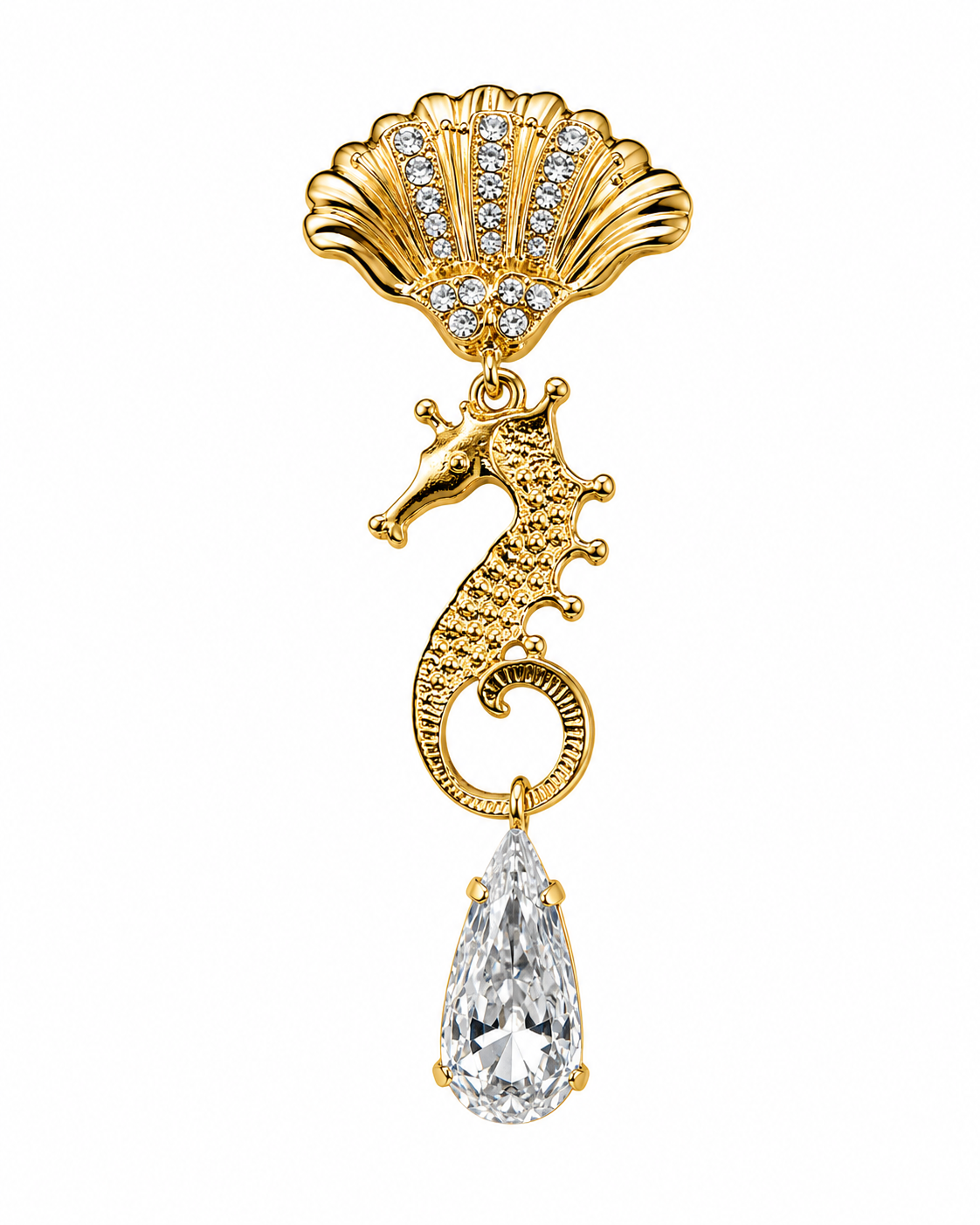 ORECCHINI RESORT SEAHORSE CLIP