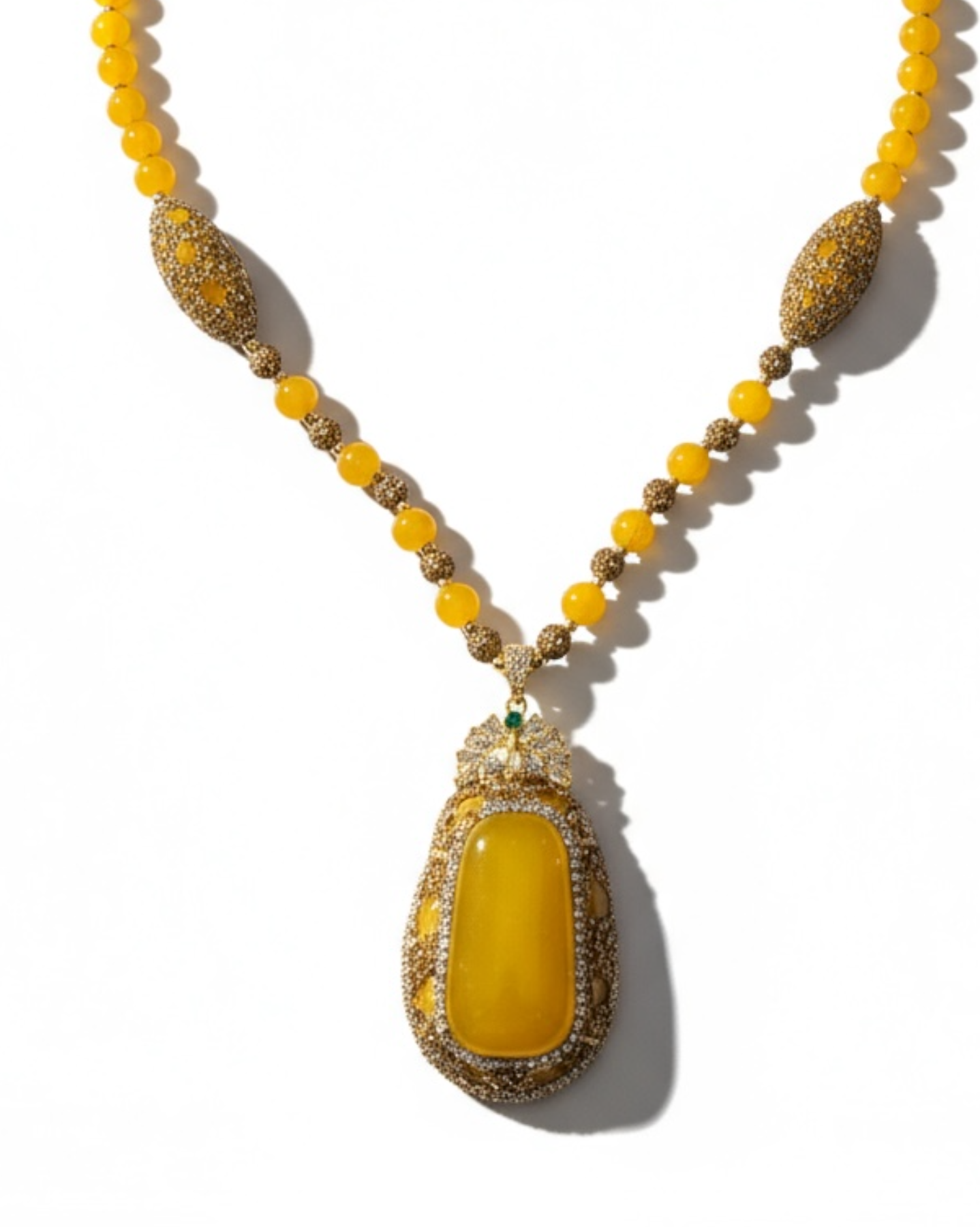 COLLANA MARAJA' GIALLA