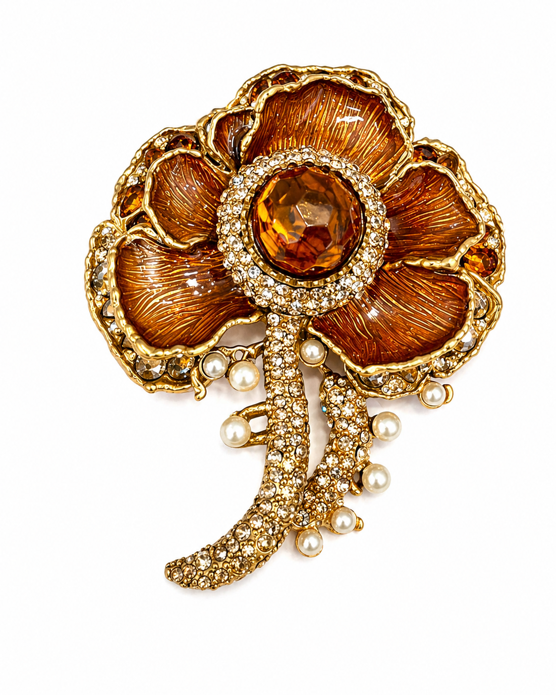SPILLA BROWN FLOWER