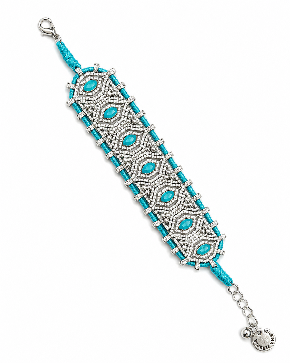 BRACCIALE MARAJA' SILVER