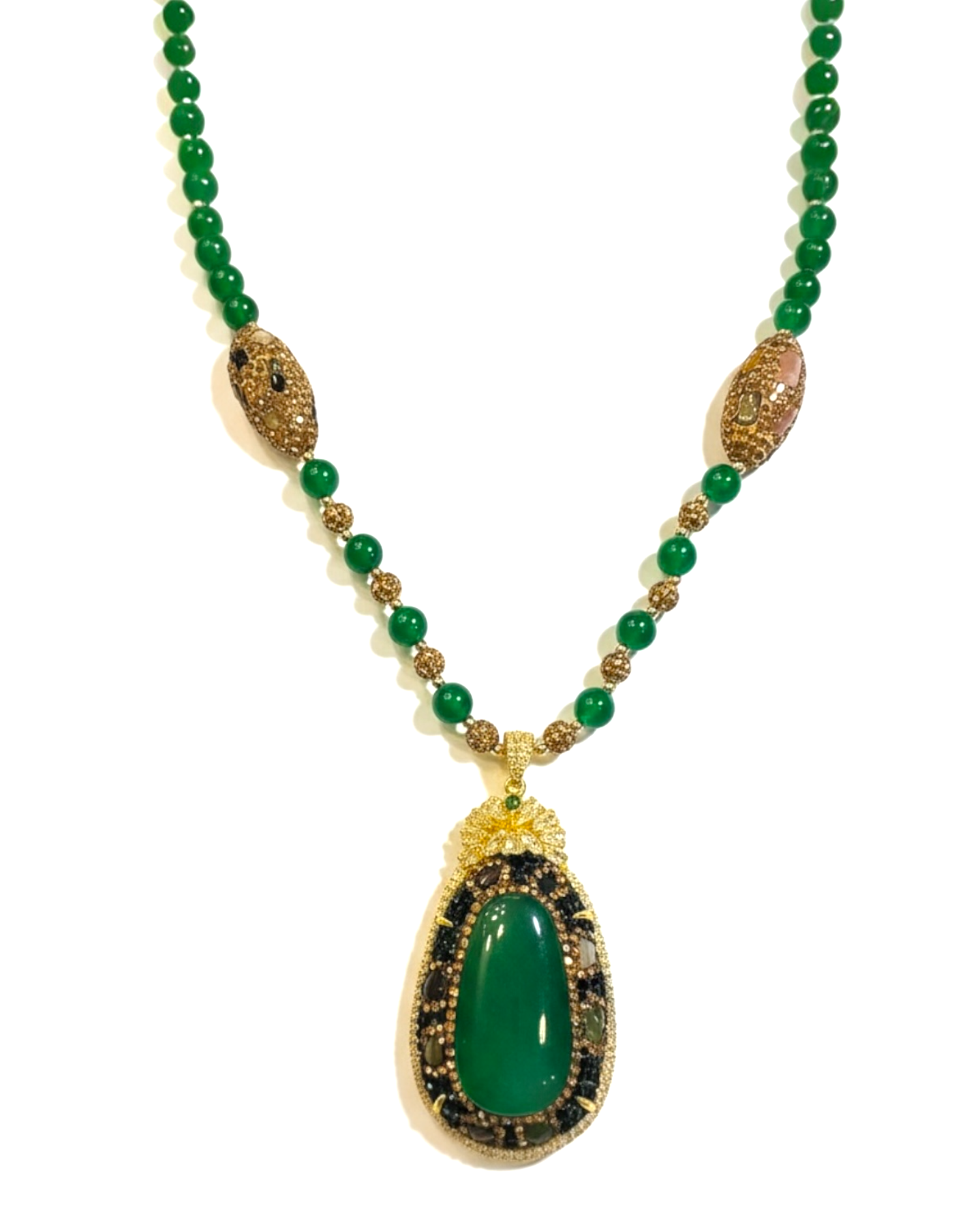 COLLANA MARAJA' VERDE