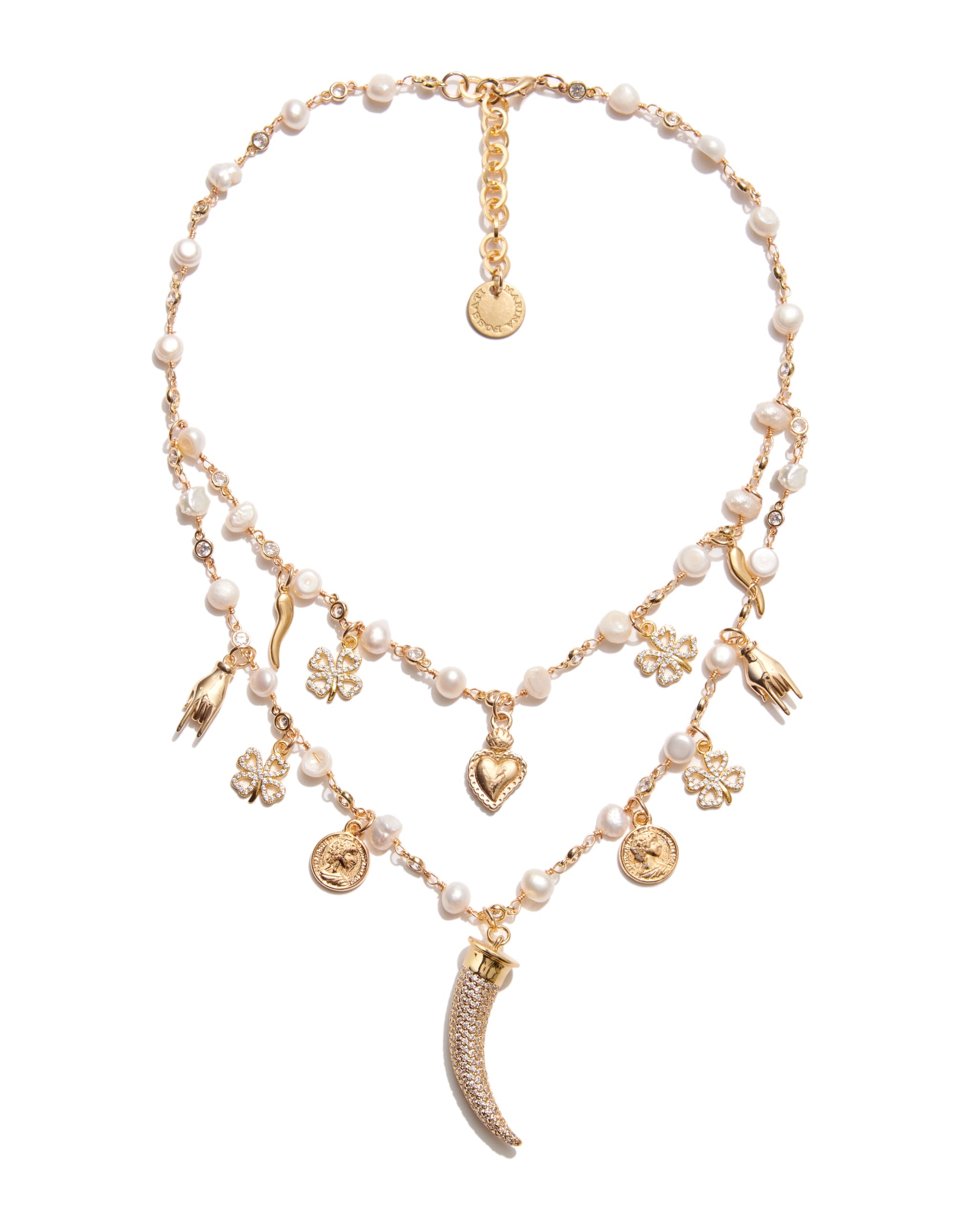 COLLANA NEW LUCKY PEARL DOUBLE