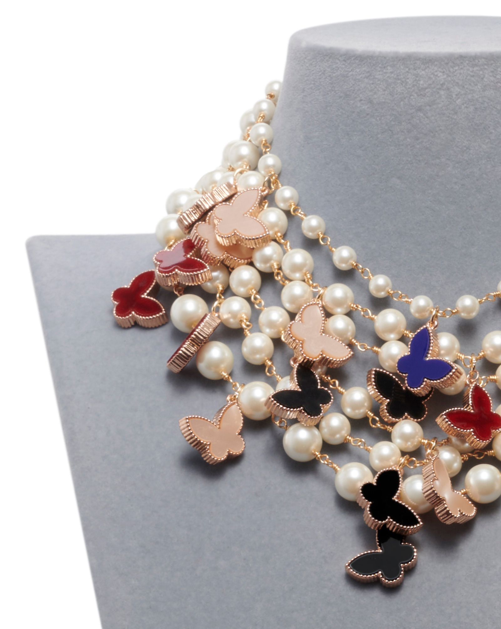 COLLANA PAPILLON MULTI