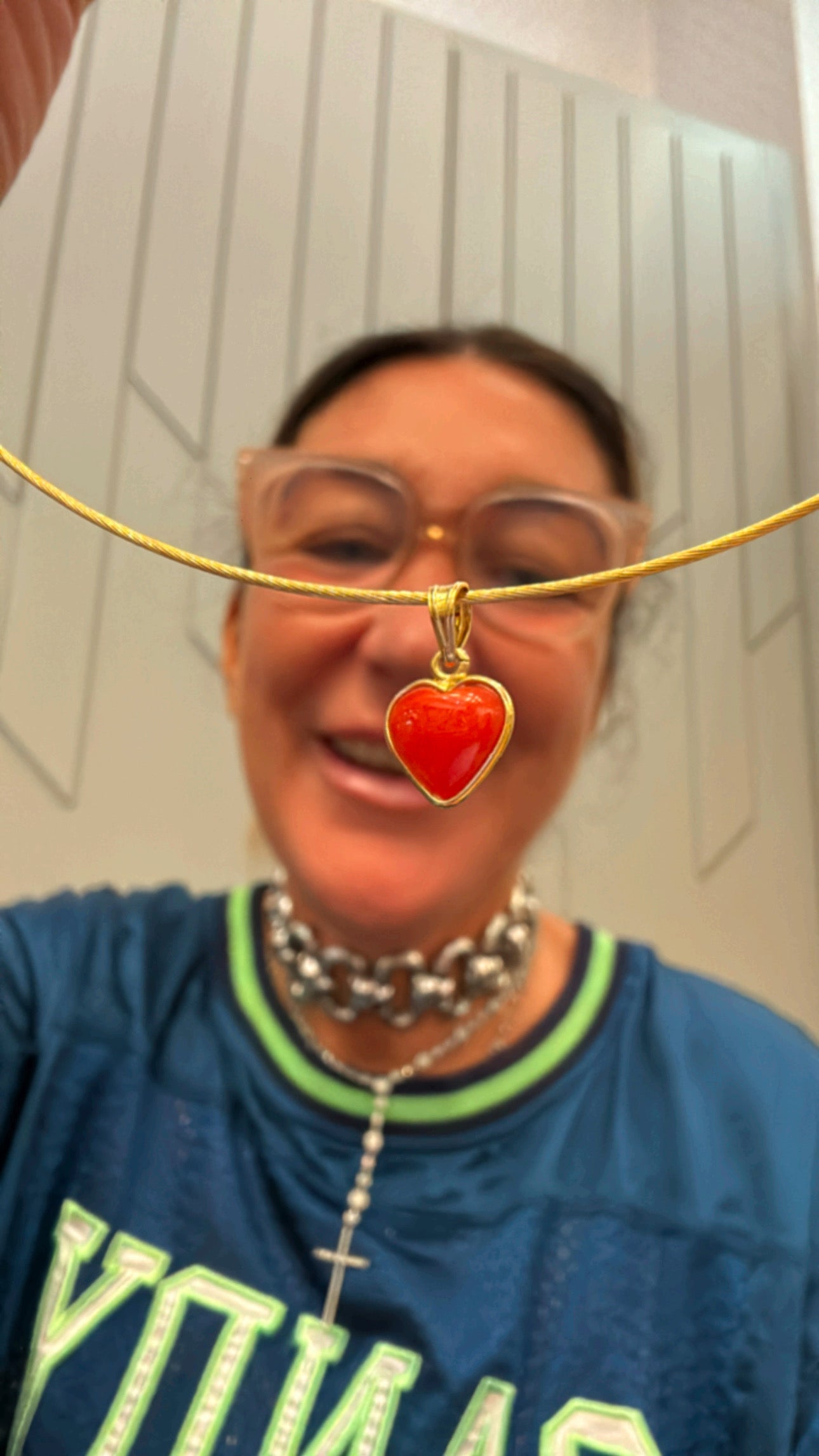 COLLANA CORAL HEART