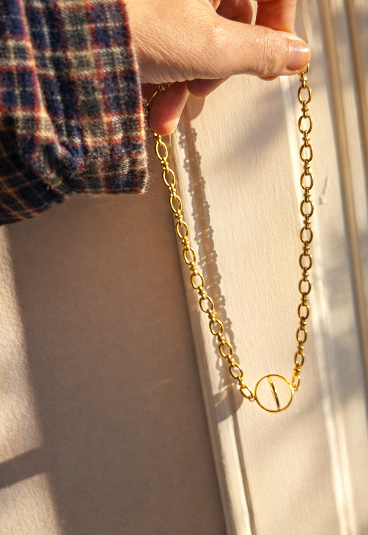 COLLANA CHOKER DOUBLE COIN