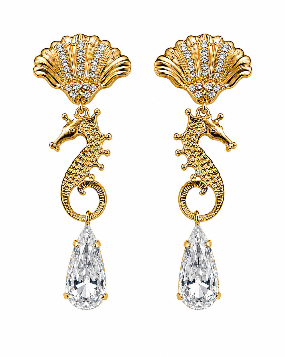ORECCHINI RESORT SEAHORSE CLIP