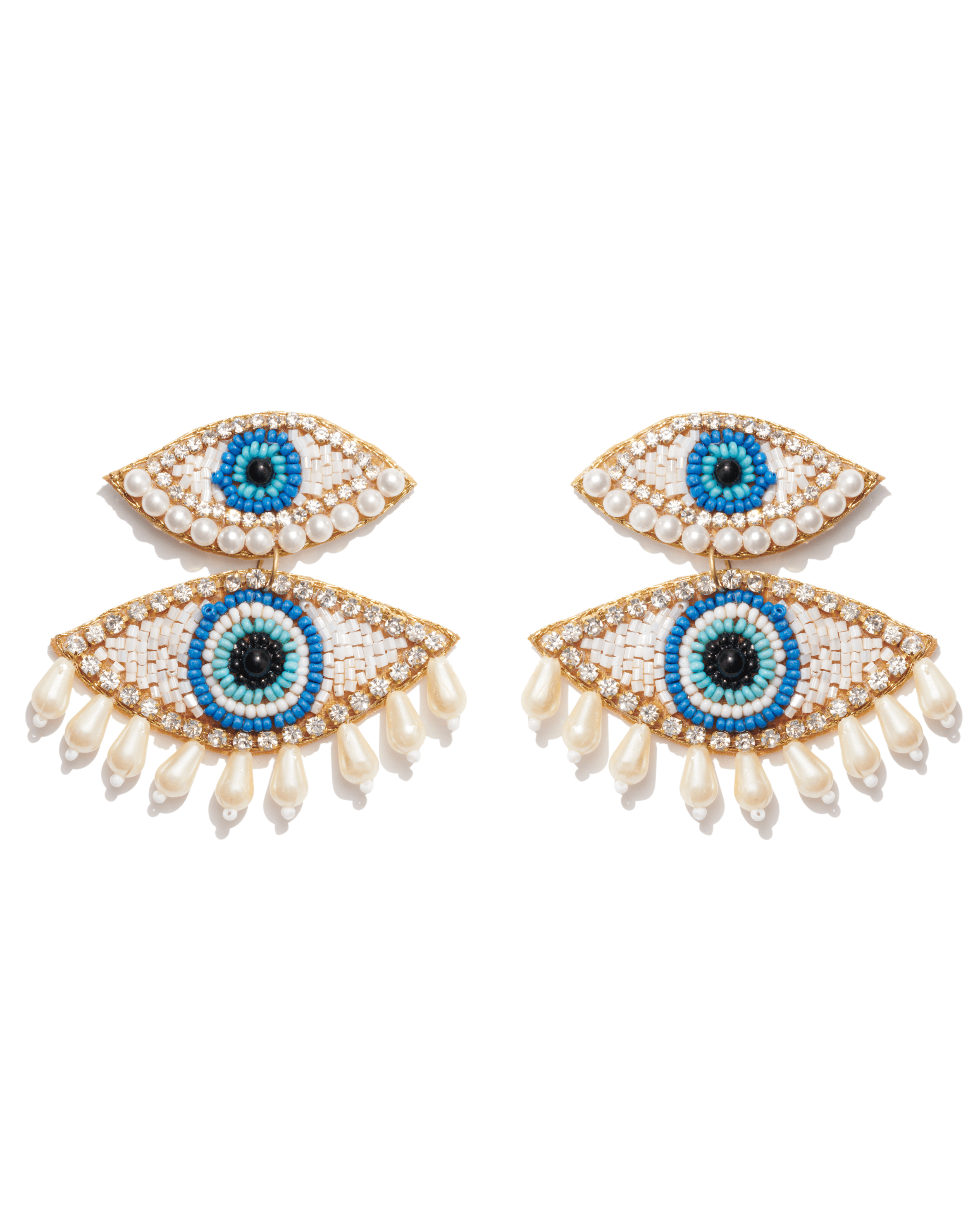 ORECCHINI EVIL EYE BLUE