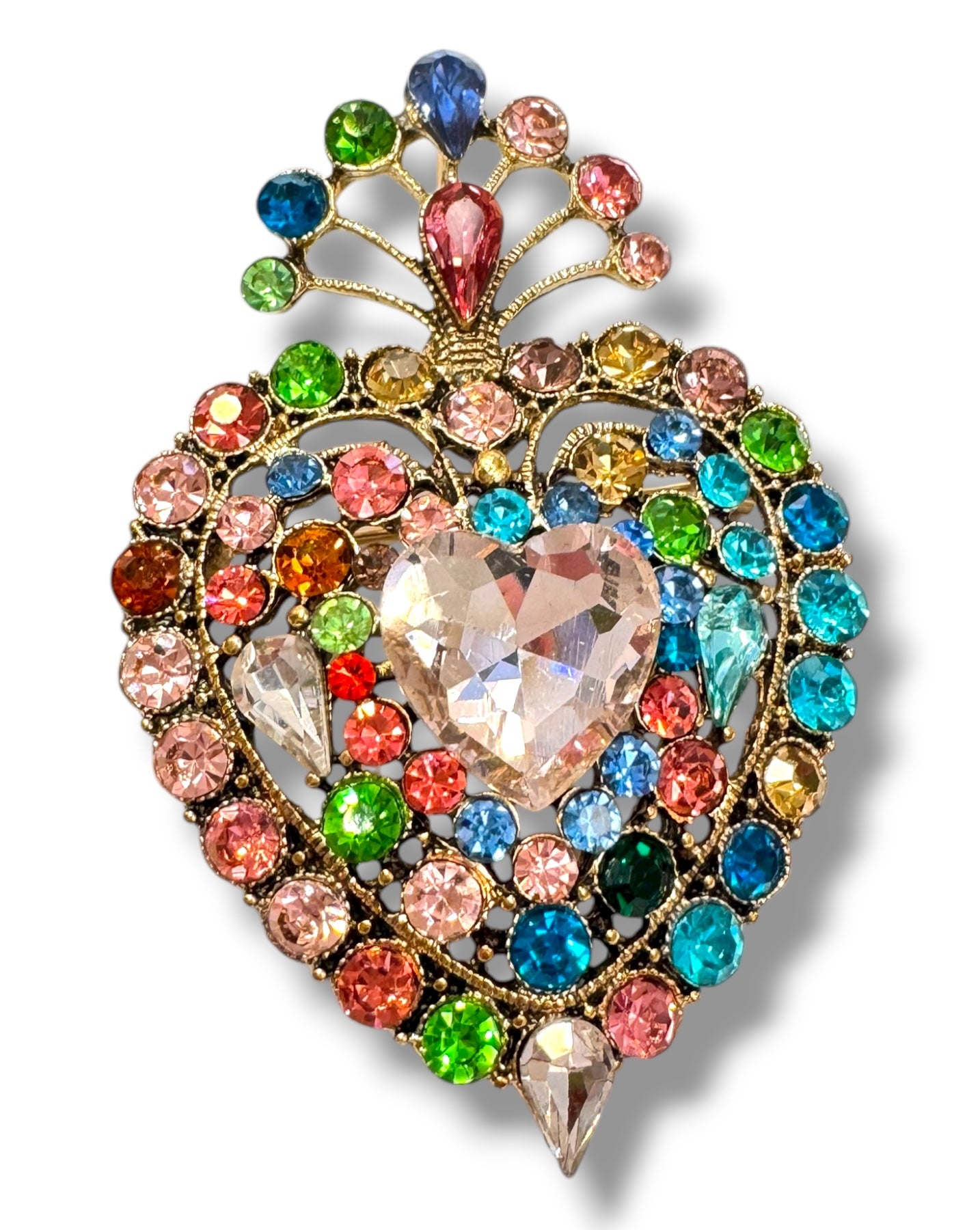 SPILLA CRYSTAL HEART